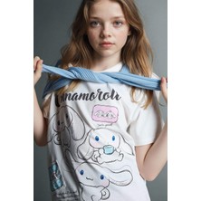 DeFacto Cinnamoroll Relax Fit Tişört Kız Çocuk G8196A826SM