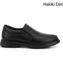 Gönderi(r) Erkek Siyah  Hakiki Deri Klasik Ayakkabı