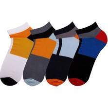 Bross Renkli Erkek Spor 3lü Step Çorap ONL-02743