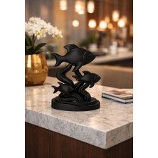 3D Boyuthane Üç Balık Figürü