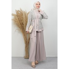 Muhteşem Üçlü Takım Bej