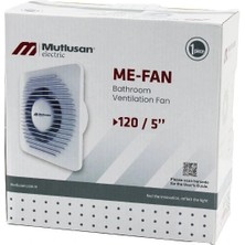 Shopwave MUTLUSAN-001 211 000 120 00 00 Me-Fan 120/5&AMP;QUOT; Banyo Tuvalet Havalandırma Aspiratörü 15W 1900RPM 120M3/H (5047)
