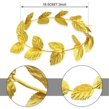 Shopwave Roma Bizans Altın Yapraklı Sezar Tacı (5047)