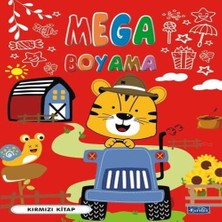 Bigelal Mega Boyama Kırmızı Kitap