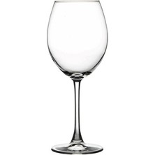 Paşabahçe Enoteca 2'li Kırmızı Şarap Bardağı Desensiz Cam Malzeme ile Şık Sunum İçin