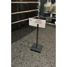 Doyonix Otel, Restoran, Cafe, Barlar,  Isimlik, Menü, Qr Menü Dik Stand Siyah