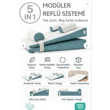 Saby 5’i 1 Arada Modüler Reflü Sistemi – Antikolik Bebek Reflü Yatağı