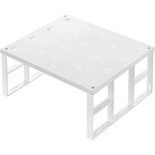 Skygo Mutfak Banyo Organizeri, Metal Gövde Plastik Ayak, Büyük Boy, Beyaz Çerçeve