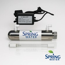 Spring Water Ultraviyole (Uv) Filtre Evsel Su Arıtma Cihazlarına Uygun
