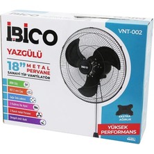 Shopwave 18 Inç 45.7cm Sanayi Tipi Ayaklı Vantilatör 3 Kademe Hız - 3 Metal Kanat 80W 140CM Yükseklik VNT-002 (5047)