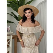 Etiler Collection Reget Kemerli Elbise