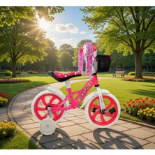 ARBİKE Minnak 12 Jant Aksesuarlı Yan Tekerlekli Önden Pedallı (2-4) Yaş Çocuk Bisikleti