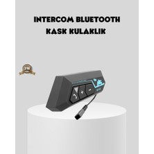 Teknodayım Teknolojik BT22 Kask Içi Bluetooth Kulaklık Hızlı Eşleşme ve Gürültü Önleyici Mikrofon Se