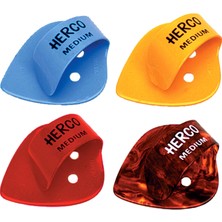 Delixa HE112 Düz Thumbpicks, Orta, 24/çanta