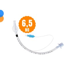 Sağlıklı Yaşam Entübasyon Tüpü (Endotrakeal Tüp) Kaflı (Balonlu) No: 6,5