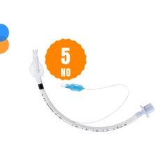 Sağlıklı Yaşam Entübasyon Tüpü (Endotrakeal Tüp) Kaflı (Balonlu) No: 5