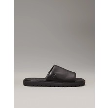 Calvin Klein Erkek Siyah Calvin Klein Sq Molded Sandal Slı, 0gj Siyah Erkek Terlik