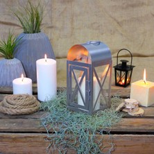 Greenmall Gri Askılı Mumluk