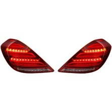 Bimbo S Serisi W222 Uyumlu Makyajlı LED Stop Seti 2014-2021