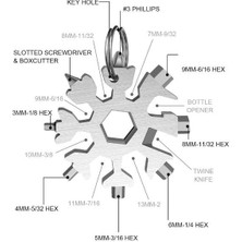 Epilons Çok Amaçlı Kar Tanesi Tornavida Seti 18 In 1