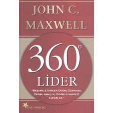 Beyaz Yayınları 360 Derece Lider John C. Maxwell Ciltsiz Normal Boy 100 Sayfa Türkçe