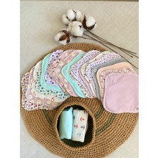 ECOSOFT Yıkanabilir Doğal Kadın Pedi Günlük 8'li Pamuk ve Bambu