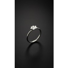 Nalia Takı Minik Pati Gümüş Yüzük