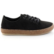 Bambi Siyah  Kadın Espadril K01309230102