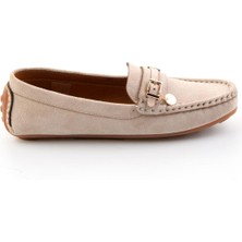 Bambi Bej  Kadın Loafer Ayakkabı K01309000772