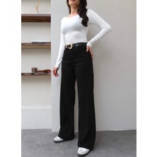 Esra Helvacı Likralı Straight Jean