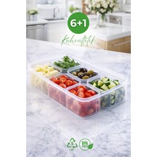 Grimor Life 7 Parça Premium Sızdırmaz Kahvaltı Saklama Seti – Hava Geçirmez 3,5 Lt.