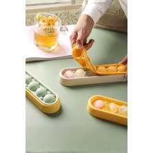 Orvila Lunara Silikon Küre Buz Kalıbı 22X5,5 cm - Sızdırmaz - Kolay Çıkarılabilir