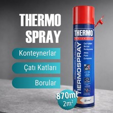 Tytan Thermo Acoustic Pu Insulation Termo Spray (1 Adet) Üstün Termo Akustik Yalıtım Boru Çatı Katları