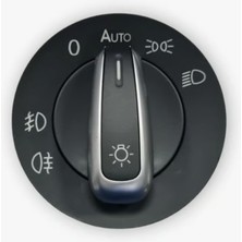 MGA Golf Amarok Caddy Passat Far Açma Anahtarı Tek Kademe Arka Sisli Kromlu