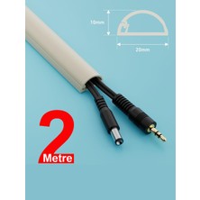 EasyTech Esnek Kablo Kanalı Krem / ET-KK12