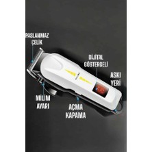 Elektronikçim Tıraş Makinesi Uzun Ömürlü Batarya Keskin Bıçaklar ve Profesyonel - TK0021-5B4181