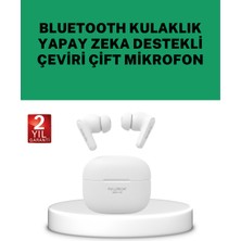 Elektronikçim Gerçek Zamanlı Çeviri Özellikli Kablosuz Kulaklık Profesyonel Kullanım - TK0021-5B3NG0