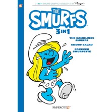 Smurfs 3 In 1 Vol. 9: Collecting The Gambling Smurfs, Smurf Salad And Forever Smurfette