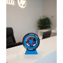Elektronikçim Modern Ofis Dekoru Jant Görünümlü Masa Üstü Aksesuar - TK0021-5CD901