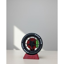 Elektronikçim Araba Tutkunlarına Özel Jant Tasarımlı Ofis Masa Dekoru - TK0021-5CD9A1