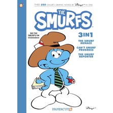 Smurfs 3 In 1 Vol. 8: Collecting "the Smurf Menace," "can't Smurf Progress," And "the Smurf Reporter