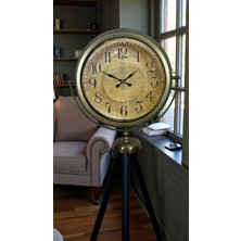 Mey İthalat Mey Ithalat® Antique Heritage Eskitme Tripod Ayaklı Saat