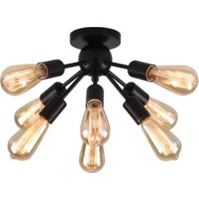 Ronisu Aydınlatma Nola 8 Başlıklı Plafonyer Avize Ra-Avz- 9140-73-26