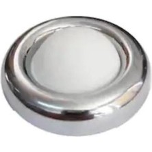 Butik Mey Ithalat® Maruf Kapı Kol Stoperi Tampon Duvar Tipi Krom Beyaz