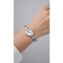 TrendyX Taşlı Çelik Kadın Kol Saati - Zirkon Taş