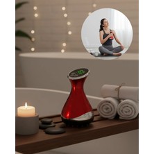 Butik Mey Ithalat® Vakumlu Isıtmalı Elektrikli Kupa Masaj Cihazı Derin Doku Rahatlatıcı
