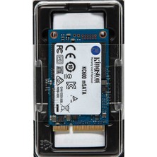 Kingston Kc600 1TB Kapasite mSATA SSD 550 Mb Okuma Hızı 520 Mb Yazma Hızı 4,8 mm Kalınlık