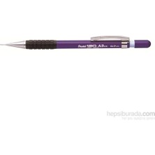 Pentel A317-V 0.7 mm Mor Mekanik Kalem Plastik Malzeme ve Kaymaz Yüzey ile Konforlu Kullanım