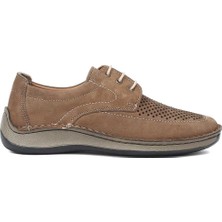 Celal Gültekin Erkek Kum Bağcıklı Nubuk Deri Ayakkabı