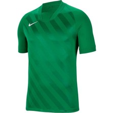 Nike Dry Jersey Challenge III Erkek Forma Yeşil Renk XL Hibrit Yaka Tasarımı ile Rahat Kullanım
